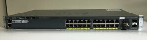 【埼玉発】【CISCO】Catalyst 2960-Xシリーズスイッチ　 WS-C2960X-24TS-L v03　★起動確認、初期化済★　(9-3707)