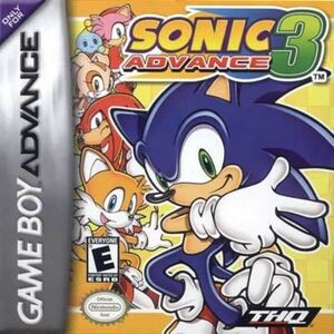 海外限定版 海外版 ゲームボーイアドバンス ソニックアドバンス3 Sonic Advance 3 Game Boy Advance