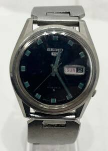 SEIKO 腕時計 セイコー5 6119-8021 自動巻き 社外ベルト 稼働品　メンズ　希少文字盤