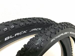 【送料無料】Schwalbe Black Jack 26×2.10 新品2本セット