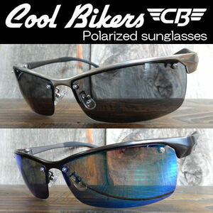 【２本】COOLBIKERS クールバイカーズ 偏光 ポリカ サングラス Polarized sunglasses