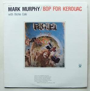 ◆ MARK MURPHY / Bop For Kerouac ◆ Muse MR-5253 ◆
