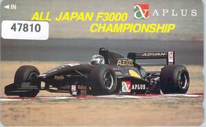 ４７８１０★ALL JAPAN　F3000　CHAMPIONSHIP　APLUS　テレカ★