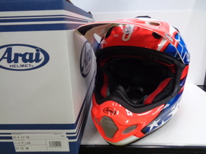 Mサイズ 未使用品★Arai アライ V-CROSS4 Vクロス4 レプリカ オフロードヘルメット HAYDEN SB ヘイデン ★2023年製造