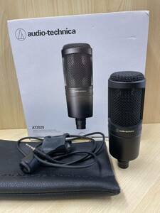 （682）送料無料 美品 audio-technica コンデンサーマイク AT2020 オーディオテクニカ マイク 