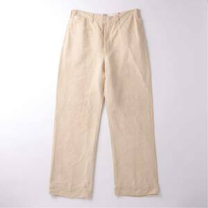 【極美品】1920s special vintage slacks pants スペシャル ヴィンテージ サマー スラックス パンツ 実寸W34 ベージュ USA製 希少 アメトラ