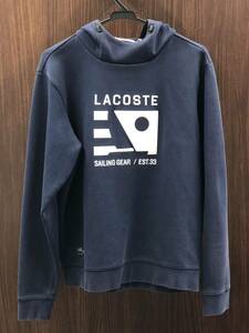 LACOSTE/ラコステ セイリング スウェットパーカー エナメルプリント FR3 衣類
