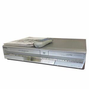 1円〜【動作品】Victor DVDプレーヤー DVDレコーダー VHSレコーダー 2004年製 希少品 レア品 リモコン 取扱説明書 DR-MV55
