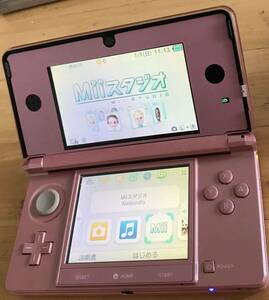 【動作確認済み】ニンテンドー3DS　ニンテンドー　任天堂　ピンク