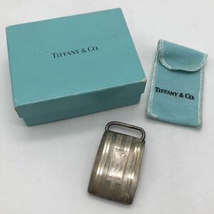 TIFFANY&Co. ティファニー ベルトバックル メンズ シルバー 小物 P1411