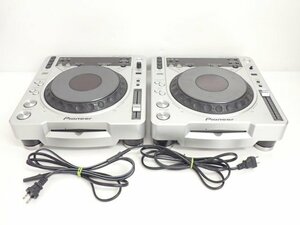 Pioneer DJ用CDプレーヤー CDJ-800MK2 MKII 2台セット 2007年製 パイオニア ◆ 6E4DA-1