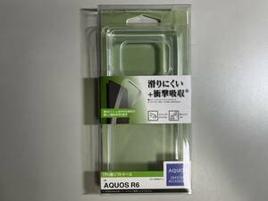 新品未使用★AQUOS R6 ケース スマホケース 透明 tpu ソフト スリム 薄型 耐衝撃 ストラップホール 軽量　送料無料