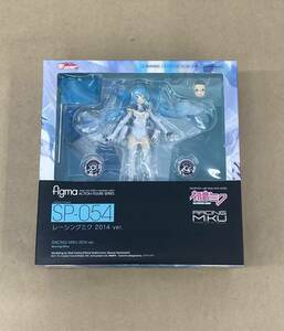 ★R228 / 開封、ジャンク品 figma キャラクター・ボーカルシリーズ01初音ミク レーシングミク 2014ver. SP-O54 フィギュア ★