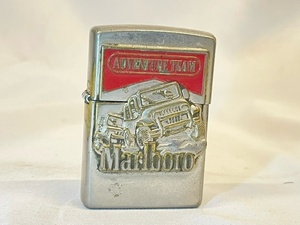 T6256 1円〜 ZIPPO ジッポ オイルライター Marlboro ADVENTURE TEAM マルボロ アドベンチャーチーム 車 喫煙具 火花散ります