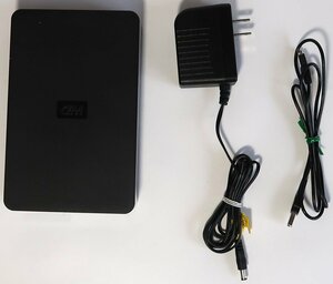 WD,外付けハードディスク, WDBAAU0020HBK-01,2TB,中古