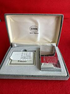 ZIPPO 1932 USA アメリカ製　ライター ガスライター 喫煙具 オイルライター　シルバー　未使用　箱付き　