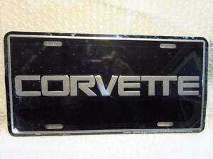 【Spiral】☆コルベット☆ライセンスプレート☆CORVETTE☆新品！