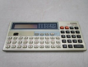 ★平1498 CASIO カシオ パーソナルコンピューター PB-100 計算機 電卓 ポケットコンピューター ポケコン ジャンク 当時物 12405121