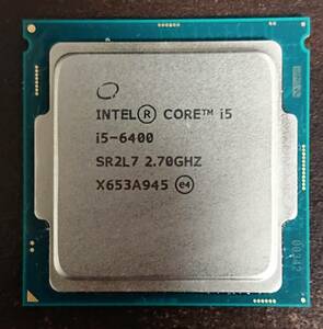 CPU Intel Core i5-6400 2.70GHz 中古品