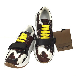 セール BURBERRY バーバリー RAMSEY LOW TOP SNEAKERS スニーカー ローカット シューズ 靴 未使用 aq6007