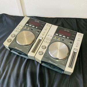 【A4244_1】2台まとめ Pioneer DJ パイオニア CDJ-200 CDJ DJ用CDプレーヤー