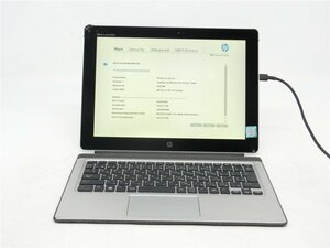 中古　ノートパソコンノートPC　HP　Elite　X2　1012G1　CoreM5-6Y57　8GB　液晶割れ　 BIOSまで表示　ジャンク品　送料無料　