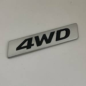 エンブレム 【4WD】 四駆 ジープ ランクル インプ スバル ジムニー シエラ アウトランダー ディーゼル ステッカー