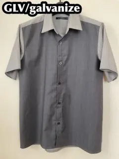 GLV/galvanize     ガルバナイズ　グレンチェック柄　半袖シャツ
