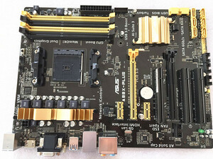 美品 ASUS A88X-PLUS マザーボード AMD A88X Socket FM2/FM2+ ATX DDR3