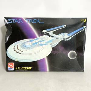 未組立 スタートレック U.S.S.エクセルシオール モデルキット 宇宙船 STAR TREK U.S.S.EXCELSIOR AMTERTL スキルレベル2 6630