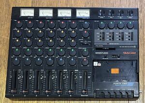 TASCAM マルチトラックレコーダー （MTR）PORTA TWO HS 35年物ヴィンテージ　貴重なカセットテープMTR 機材マニア　コレクターの方へ！