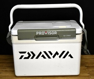 NY4-289【現状品】Daiwa　PROVISOR　クーラーボックス　GU-2100X　ダイワ　釣り道具　アウトドア　フィッシング　中古品　保管品