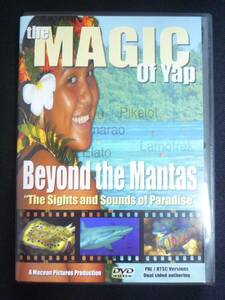 ■□DVD ヤップ島 ”The Magic of Yap　Beyond the Mantas” ミクロネシア オニイトマキエイ Manta Rays 海の生物 魚 外国の海□■