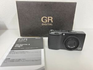 【RICOH GR DIGITAL Ⅱ 】リコー デジタルカメラ 動作確認済 現状品 GR LENS f=5.9mm 1:2.4 