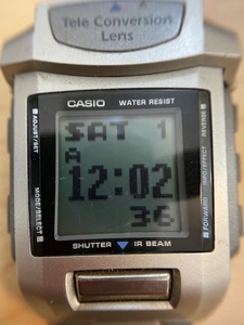 CASIO カシオ WQV-1 リストカメラ ウォッチ デジタル メンズ腕時計 通電確認