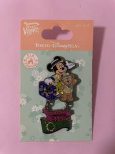 ピンバッジ ミッキーとダッフィーのスプリングヴォヤッジ2012 ディズニーシー TDS・TDR