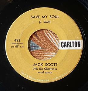 JACK SCOTT US Original 7inch SAVE MY SOUL / GOODBYE BABY ロカビリー