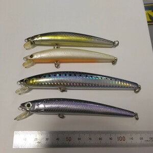 ショアラインシャイナー R50 R40 ダイワ SHORE LINE SHINER DAIWA シルバークリークミノー まとめ まとめて セット 大量 海水 まとめ売り