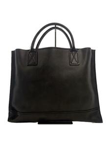 Y’s for men◆OIL WAX LEATHER PC BRIEFS BAG/トートバッグ/レザー/BLK/MS-I01-760