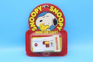 70s Aviva Snoopy Wood Stock MINI DIE CASTE WHITE RACER/ウッドストック ダイキャスト ホワイトレーサー/ヴィンテージ/176905737