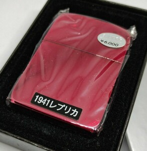 新品 ZIPPO 1941レプリカ 2001年 レッド 赤 復刻初年度モデル