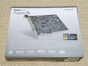 クリエイティブ・メディア Creative ハイレゾ対応 サウンドカード Sound Blaster Audigy Rx PCI-e SB-AGY-RX サウンドブラスター