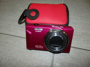 状態良好 CASIO カシオ EXILIM EX-ZS150 コンパクトデジタルカメラ　ピンク　G32