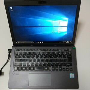 VAIO VJS111D11N ②　インテルi3 メモリー4GB ミニノートPC 　純正アダプター付き used品