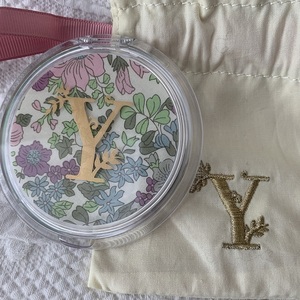 アフタヌーンティー　Afternoon Tea　イニシャルコンパクトミラー&ケース　LIBERTY　リバティ―　Y