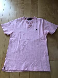 POLO 半袖　Tシャツ ヘンリーネック　ポロシャツ　Mサイズ