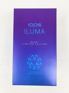 K-64-022 中古☆IQOS ILUMA ネオン NEON アイコス イルマ LIMITED エディション 電子タバコ 加熱式