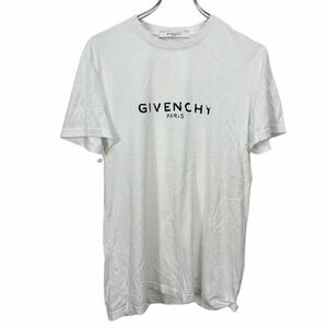 GIVENCHY ジバンシイ　メンズ　ロゴプリント　Tシャツ　トップス　ホワイト