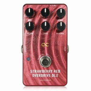 最落無し! One Control　STRAWBERRY RED OVERDRIVE DLX　/ a45150　人気のオーバードライブSROD の6ノブバージョン！！　1円