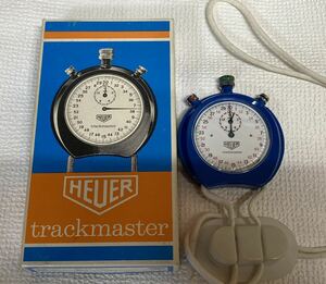 動作確認済 HEUER ホイヤー trackmaster ストップウォッチ 型番8042 中古